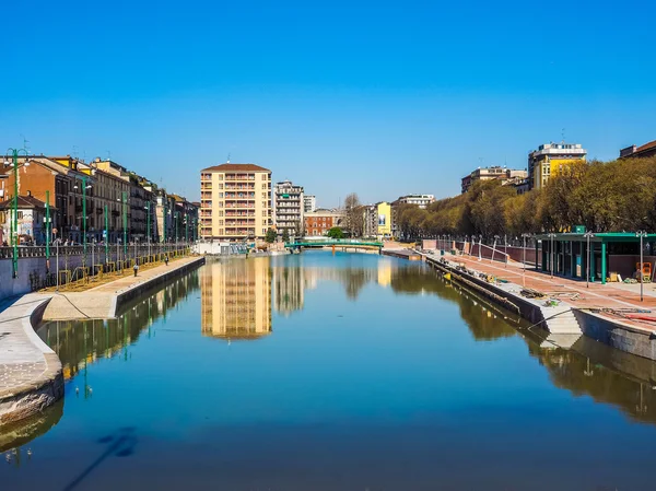 Milan Darsena (HDR) — Stock Photo, Image