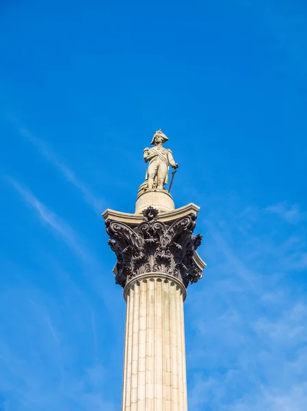 Nelson kolumna Londyn Hdr — Zdjęcie stockowe