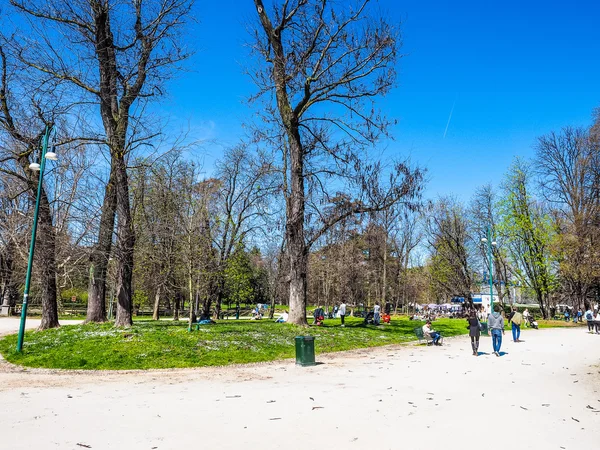 Parco Sempione en Milán (HDR ) — Foto de Stock