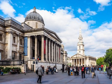 Trafalgar Square Londra (Hdr)