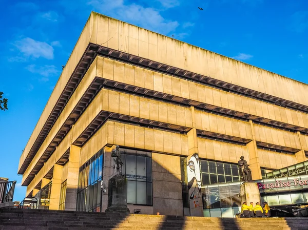 Centrale bibliotheek in Birmingham (Hdr) — Stockfoto