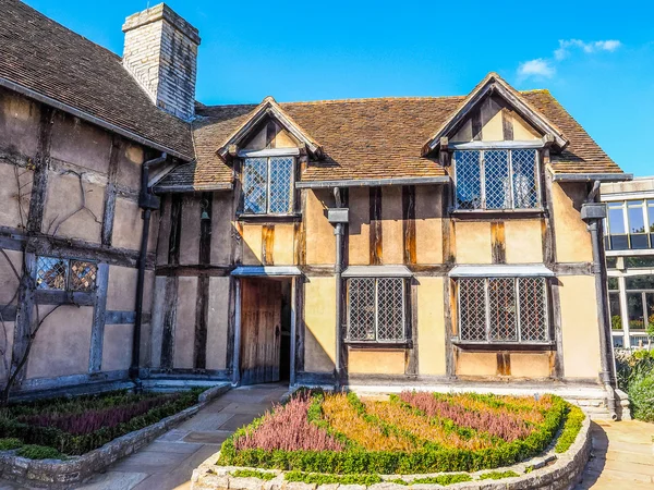 Stratford upon Avon (Hdr Shakespeare szülővárosa) — Stock Fotó