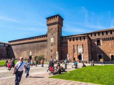 Sforza Kalesi Milano (Hdr)