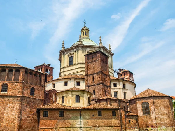 Kostel San Lorenzo, Milan Hdr — Stock fotografie