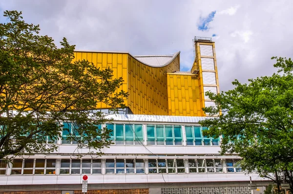 Berliner Philharmonie HDR — Stockfoto