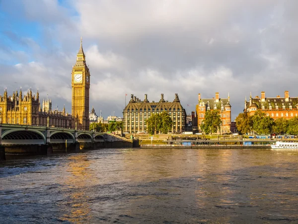 Westminster Bridge HDR — Stock Photo, Image