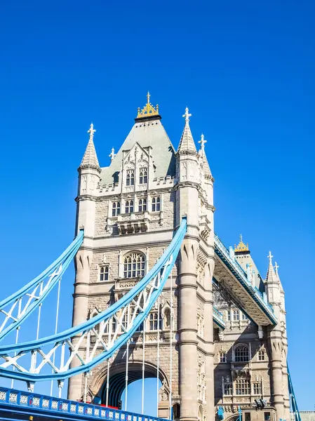 Hdr London Tower Bridge — Stock fotografie