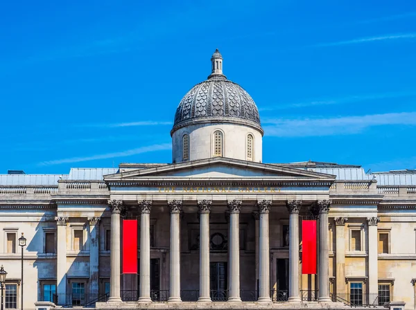 Nationale galerie in london hdr — Stockfoto