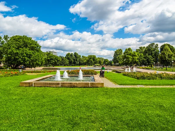 Gardens in Stuttgart Germany (HDR) — Stockfoto