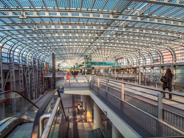 Estação de Torino Porta Susa (HDR ) — Fotografia de Stock