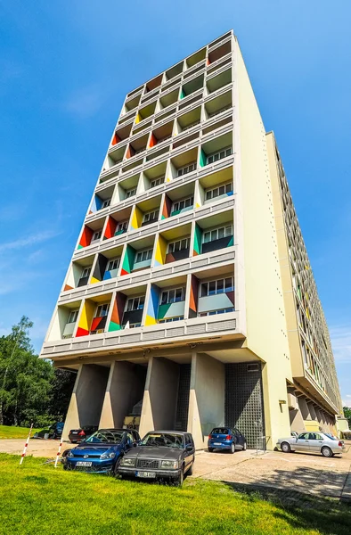 Corbusierhaus w Berlinie (Hdr) — Zdjęcie stockowe