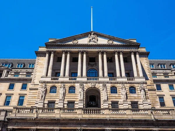 Bank of England in Londen Hdr — Stockfoto