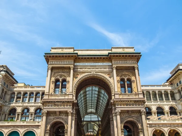 Galleria Vittorio Emanuele II, Milan Hdr — Stok fotoğraf