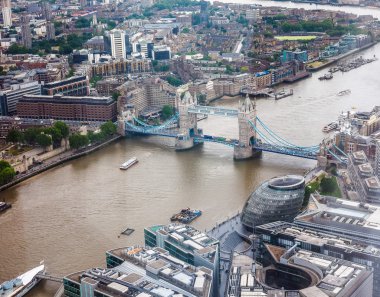 Londra HDR 'nin hava görüntüsü