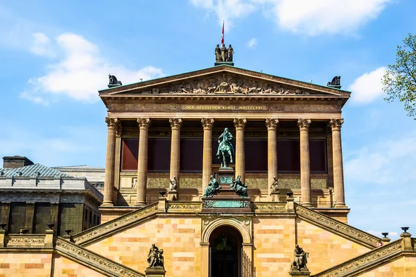 Alte nationella Galerie Hdr — Stockfoto