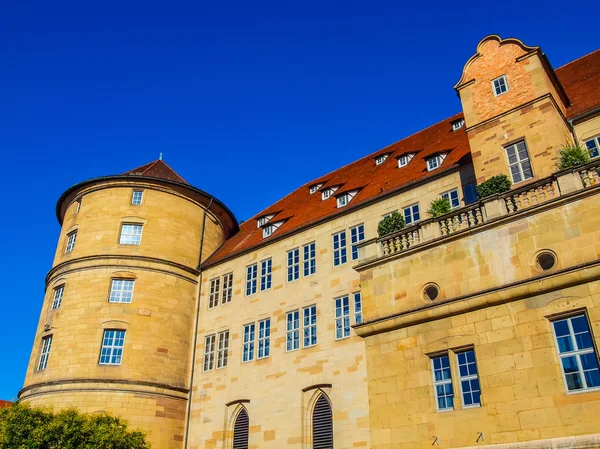 Altes Schloss (eski Kalesi), Stuttgart Hdr — Stok fotoğraf