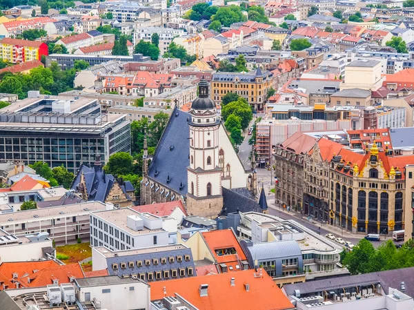 Leipzig vue aérienne HDR — Photo