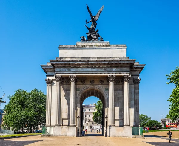 Арка Веллингтона в Лондоне (HDR) ) — стоковое фото