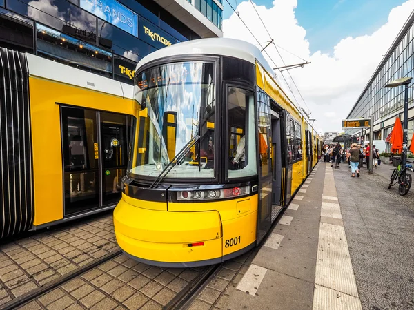 Spårvagn i Berlin (Hdr) — Stockfoto