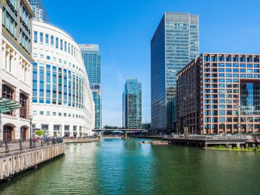 Canary Wharf Londra (Hdr)