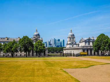 Canary Wharf Londra HDR
