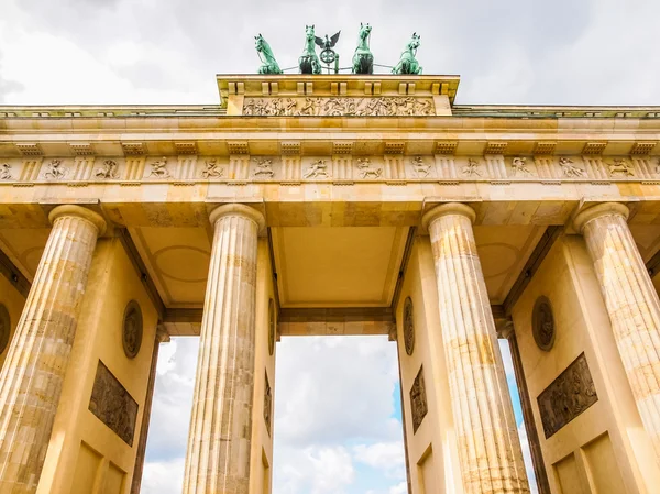 Brandenburger Tor Berlino Hdr — Foto Stock