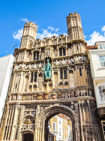 St Augustine Gate in Canterbury HDR — Stock Photo, Image