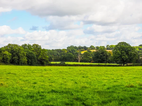 Pohled na Tanworth v Arden HDR — Stock fotografie