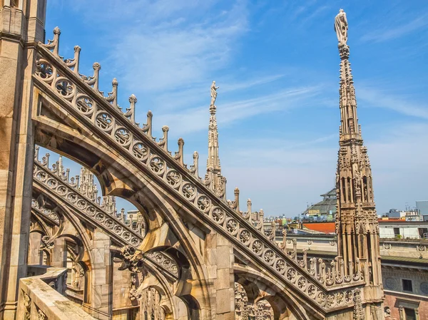 Duomo, Milão HDR — Fotografia de Stock