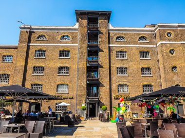Batı Hindistan Quay Londra (Hdr)