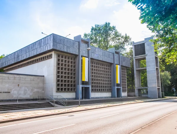 "Propsteikirche" St Trinitas Lipsko (Hdr) — Stock fotografie