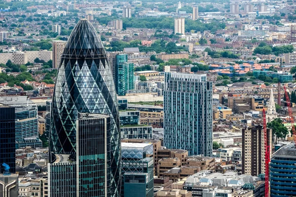 Vue aérienne de Londres (HDR) ) — Photo