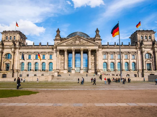Reichstag în Berlin (HDR ) — Fotografie, imagine de stoc