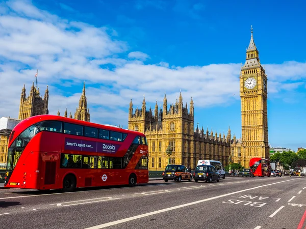 Здания парламента Лондона (HDR) ) — стоковое фото