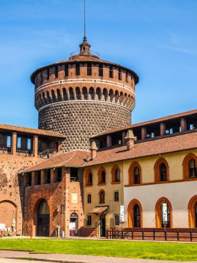 Sforza Kalesi Milano (Hdr)