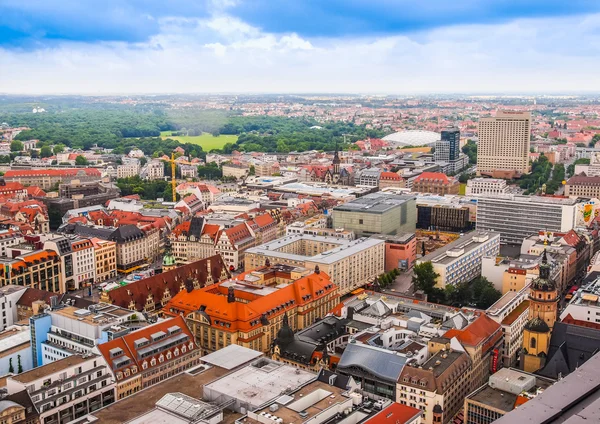 Leipzig vue aérienne (HDR ) — Photo