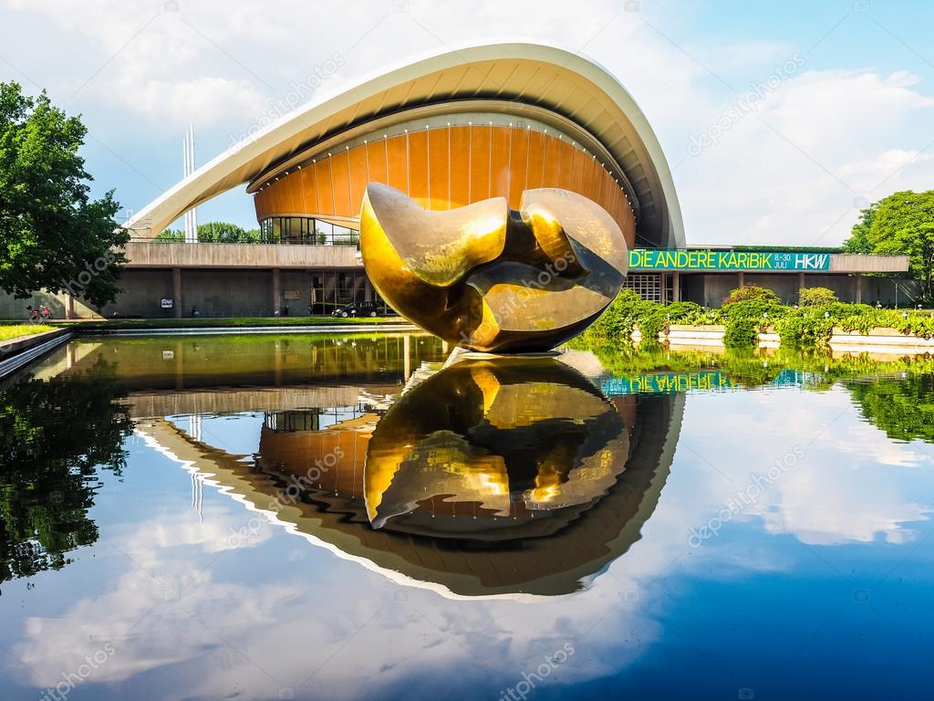 Haus Der Kulturen Der Welt In Berlin Hdr Stock Editorial Photo