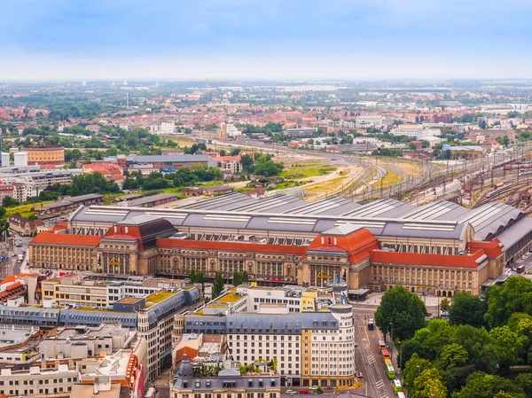 Leipzig Flygfoto (Hdr) — Stockfoto