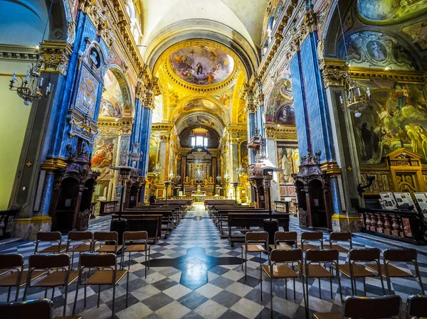 Kyrkan Santa Teresa i Turin (Hdr) — Stockfoto