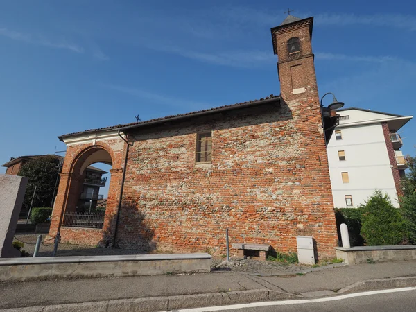 Capela de San Rocco em Leini — Fotografia de Stock