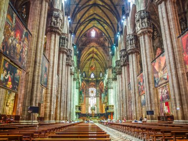 Milano Katedrali'ne (Hdr)