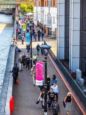 (Hdr Londra'da Thames South Bank)