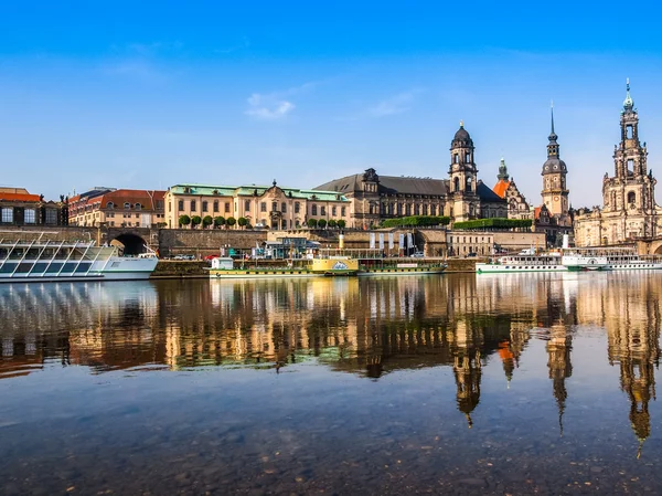 Dresden Hofkirche (HDR) — Stockfoto