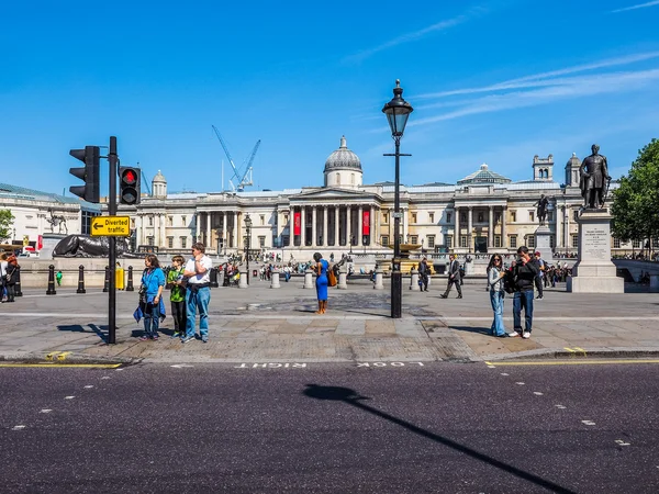 Trafalgar Square Londra (Hdr) — Stok fotoğraf