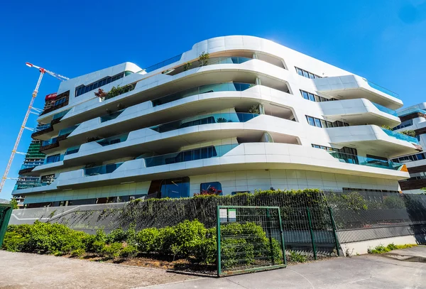 Complexo Residencial CityLife Milano por Zaha Hadid em Milão (HDR ) — Fotografia de Stock