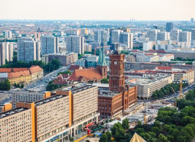 Berlin (Hdr havadan görünümü)