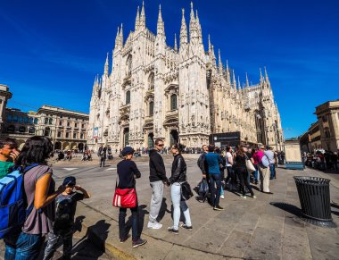 Duomo Katedrali Milano (Hdr anlamı)
