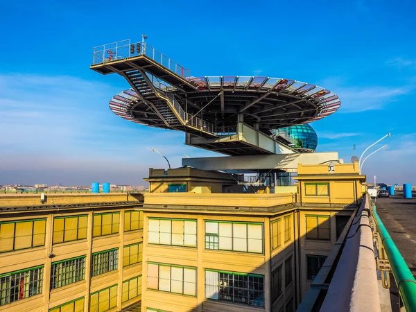 Conferentiecentrum van de Lingotto in Turijn (Hdr) — Stockfoto