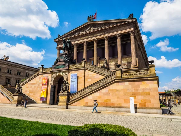 Alte National Galerie en Berlín (HDR ) — Foto de Stock