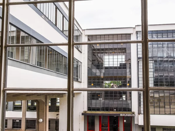 Bauhaus, Dessau (Hdr) — Stockfoto